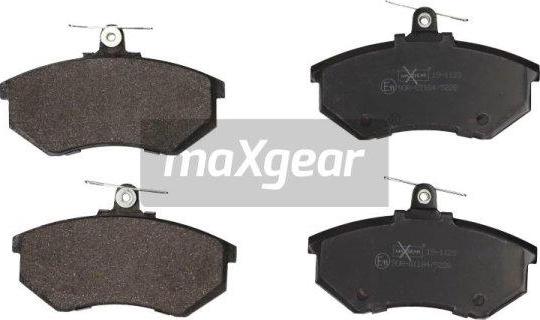 Maxgear 19-1123 - Комплект спирачно феродо, дискови спирачки vvparts.bg