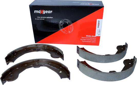 Maxgear 19-1891 - Комплект спирачна челюст, ръчна спирачка vvparts.bg