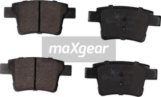 Maxgear 19-1819 - Комплект спирачно феродо, дискови спирачки vvparts.bg