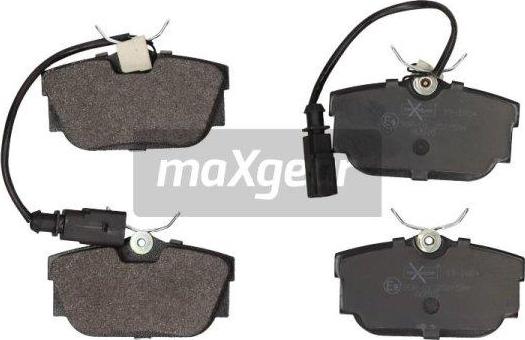 Maxgear 19-1824 - Комплект спирачно феродо, дискови спирачки vvparts.bg