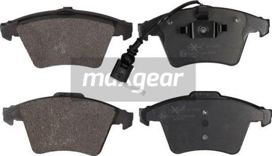 Maxgear 19-1822 - Комплект спирачно феродо, дискови спирачки vvparts.bg