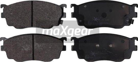 Maxgear 19-1398 - Комплект спирачно феродо, дискови спирачки vvparts.bg