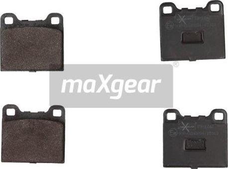 Maxgear 19-1742 - Комплект спирачно феродо, дискови спирачки vvparts.bg