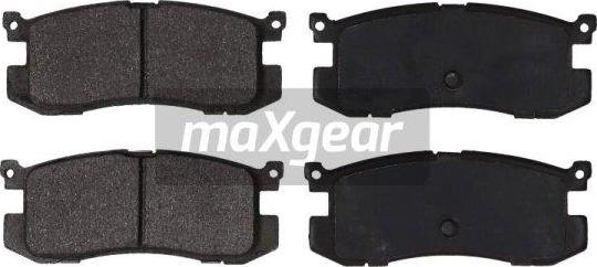 Maxgear 19-1753 - Комплект спирачно феродо, дискови спирачки vvparts.bg