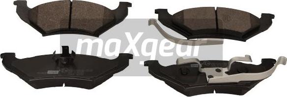 Maxgear 19-3408 - Комплект спирачно феродо, дискови спирачки vvparts.bg