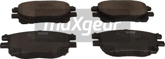 Maxgear 19-3410 - Комплект спирачно феродо, дискови спирачки vvparts.bg