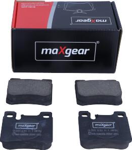 Maxgear 19-3101 - Комплект спирачно феродо, дискови спирачки vvparts.bg