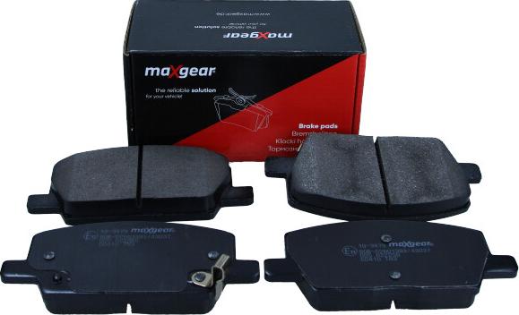 Maxgear 19-3879 - Комплект спирачно феродо, дискови спирачки vvparts.bg