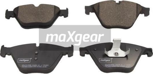 Maxgear 19-2998 - Комплект спирачно феродо, дискови спирачки vvparts.bg