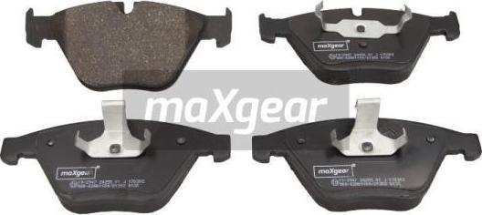 Maxgear 19-2947 - Комплект спирачно феродо, дискови спирачки vvparts.bg