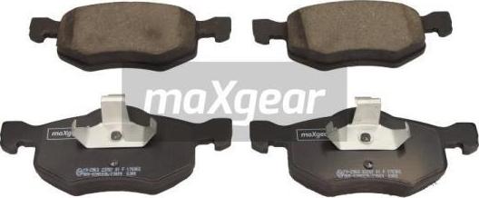 Maxgear 19-2963 - Комплект спирачно феродо, дискови спирачки vvparts.bg