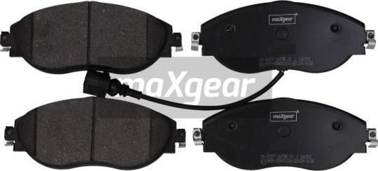 Maxgear 19-2907 - Комплект спирачно феродо, дискови спирачки vvparts.bg