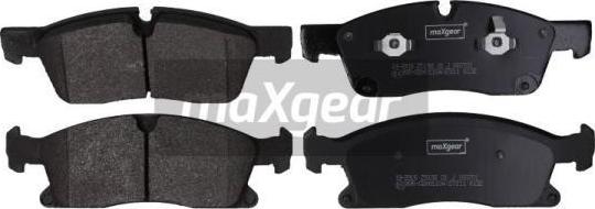 Maxgear 19-2916 - Комплект спирачно феродо, дискови спирачки vvparts.bg