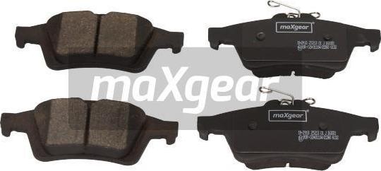 Maxgear 19-2918 - Комплект спирачно феродо, дискови спирачки vvparts.bg