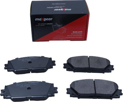 Maxgear 19-2985 - Комплект спирачно феродо, дискови спирачки vvparts.bg