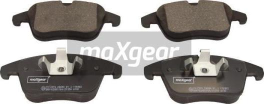 Maxgear 19-2974 - Комплект спирачно феродо, дискови спирачки vvparts.bg