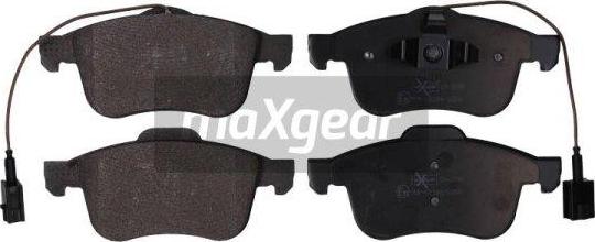 Maxgear 19-2095 - Комплект спирачно феродо, дискови спирачки vvparts.bg