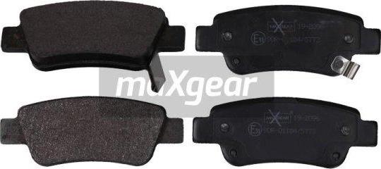 Maxgear 19-2096 - Комплект спирачно феродо, дискови спирачки vvparts.bg