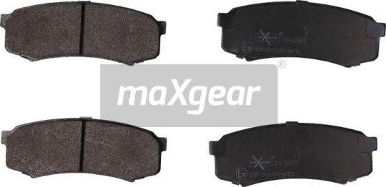 Maxgear 19-2093 - Комплект спирачно феродо, дискови спирачки vvparts.bg