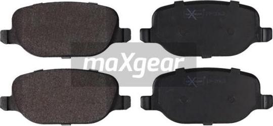 Maxgear 19-2063 - Комплект спирачно феродо, дискови спирачки vvparts.bg