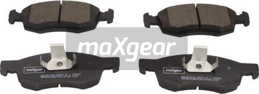 Maxgear 19-2146 - Комплект спирачно феродо, дискови спирачки vvparts.bg