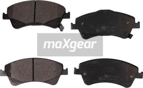 Maxgear 19-2159 - Комплект спирачно феродо, дискови спирачки vvparts.bg