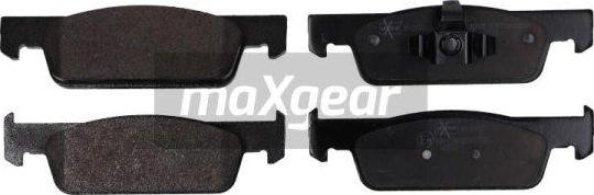 Maxgear 19-2153 - Комплект спирачно феродо, дискови спирачки vvparts.bg