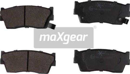 Maxgear 19-2164 - Комплект спирачно феродо, дискови спирачки vvparts.bg