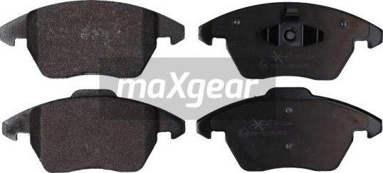 Maxgear 19-2104 - Комплект спирачно феродо, дискови спирачки vvparts.bg