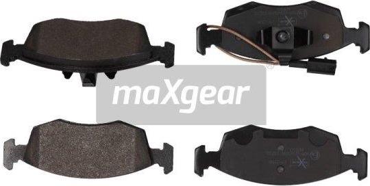 Maxgear 19-2108 - Комплект спирачно феродо, дискови спирачки vvparts.bg