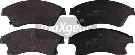 Maxgear 19-2102 - Комплект спирачно феродо, дискови спирачки vvparts.bg