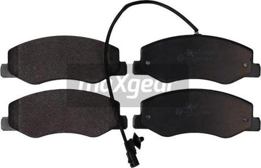 Maxgear 19-2132 - Комплект спирачно феродо, дискови спирачки vvparts.bg