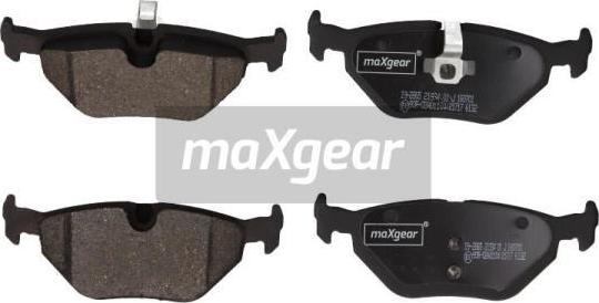 Maxgear 19-2865 - Комплект спирачно феродо, дискови спирачки vvparts.bg