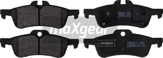 Maxgear 19-2886 - Комплект спирачно феродо, дискови спирачки vvparts.bg