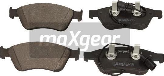 Maxgear 19-2882 - Комплект спирачно феродо, дискови спирачки vvparts.bg