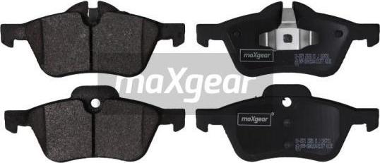 Maxgear 19-2871 - Комплект спирачно феродо, дискови спирачки vvparts.bg