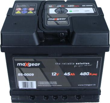 Maxgear 85-0009 - Стартов акумулатор vvparts.bg