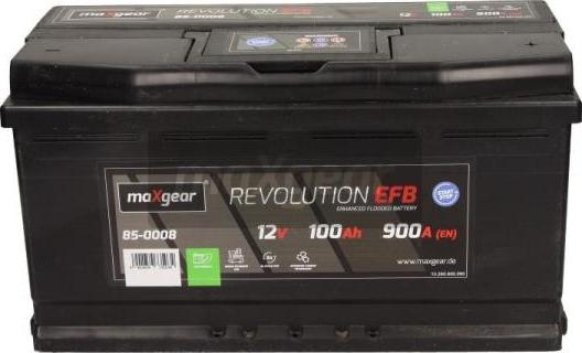 Maxgear 85-0008 - Стартов акумулатор vvparts.bg