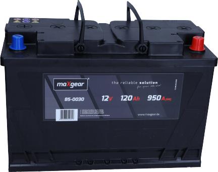 Maxgear 85-0030 - Стартов акумулатор vvparts.bg
