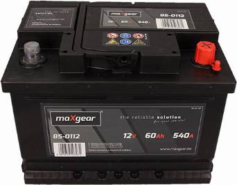 Maxgear 85-0112 - Стартов акумулатор vvparts.bg