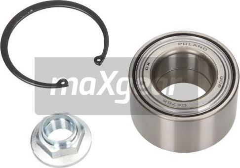 Maxgear 33-0604 - Комплект колесен лагер vvparts.bg