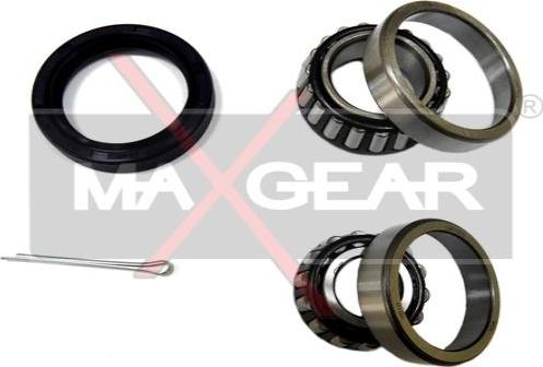 Maxgear 33-0163 - Комплект колесен лагер vvparts.bg