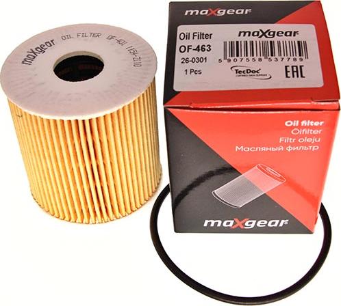 Maxgear 26-0295 - Маслен филтър vvparts.bg