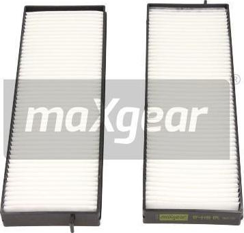 Maxgear 26-1078 - Филтър купе (поленов филтър) vvparts.bg