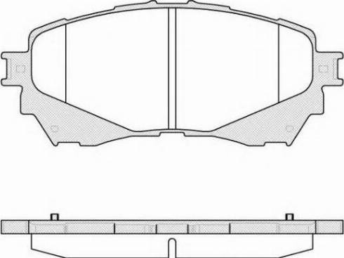 MAZDA GHY93328ZC - Комплект спирачно феродо, дискови спирачки vvparts.bg