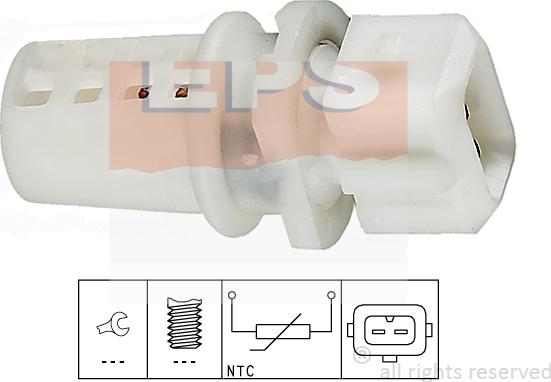 MDR EPS-1994 009 - Датчик, температура на входящия въздух vvparts.bg