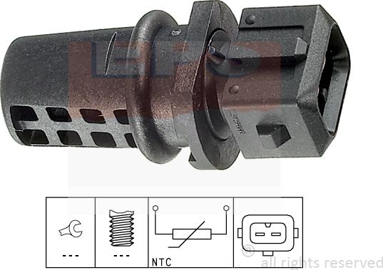 MDR EPS-1994 008 - Датчик, температура на входящия въздух vvparts.bg