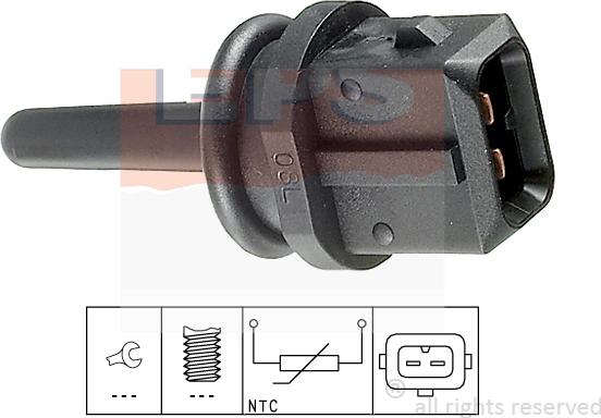 MDR EPS-1994 003 - Датчик, температура на входящия въздух vvparts.bg