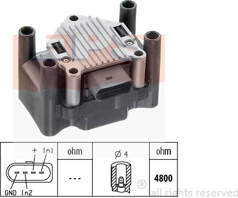 MDR EPS-1990 420 - Запалителна бобина vvparts.bg