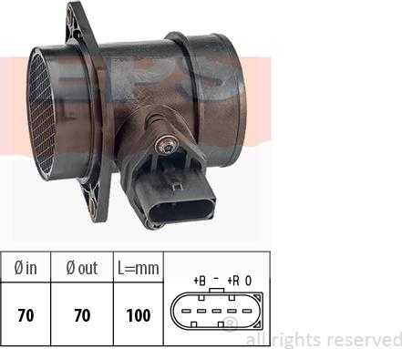 MDR EPS-1991 212 - Въздухомер-измерител на масата на въздуха vvparts.bg